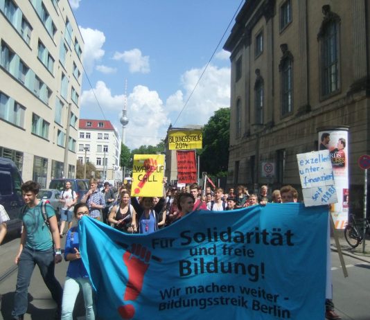 Bildungsstreik an der HU