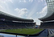 Einmal im Leben im Fußballstadion
