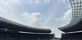 Einmal im Leben im Fußballstadion